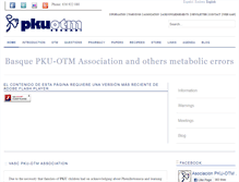 Tablet Screenshot of euskadipkuotm.org